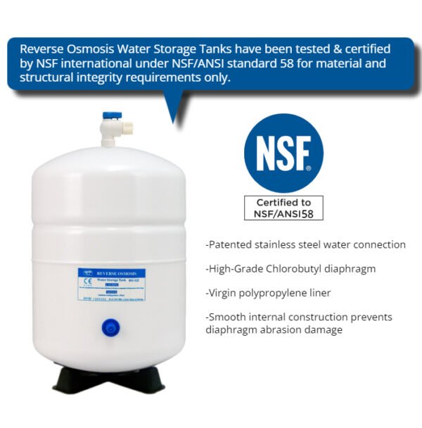 5 Stage Undersink Reverse Osmosis Drinking Water Filter System - Image 5